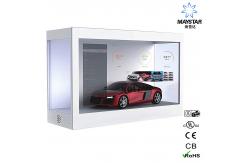 China Automatic Restart Transparent Display Screen , See Through LCD USB Port supplier
