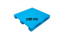 China 1 Way Economy Plastic Shipping Pallets Green Package Pallet HDPE supplier