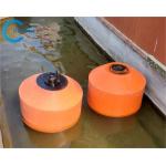 LLDPE Marine Pick Up Orange Color Mooring Float Buoys For Marking for sale