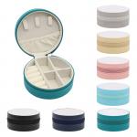 Luxury PU Leather Sublimation Jewelry Storage Box For Women Vintage Blank Sublimation Jewelry Organizer Box for sale