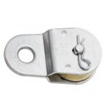 Fixed Eye Rope Cable Pulley Heavy Duty Single Wheel Swivel Pulley for sale