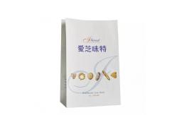 China Rectangle Kraft Paper Bread Packaging Bags Grease Proof Eco Friendly supplier