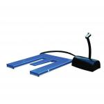 1500kg Low Profile Electric Pallet Lift Tables Material Handling Equipment E Shape 2.2kw for sale