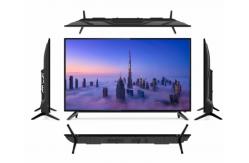 China Tempered Glass 50 Inch Smart TV 4K Frameless Border With LED Screen supplier