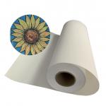 Blank Inkjet Printed Polyester Canvas Roll 24 36 With Eco Solvent Inks for sale