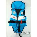 Navy Blue White Color 210D/420D Nylon Fashion Leisure Life Jacket Child Buoyancy Float for sale