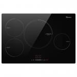 30 Inch 4 Burner Electric Induction Cooktop 220-240V 7200W With Precise Power Time Control for sale