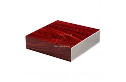 China T5 Structural  Wood Grain Finish Alloy / Aluminium Tube Extrusions OEM Design supplier