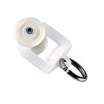 High Precision Bathroom Use 1.5m Length Curtain Wheel Runners With Ring for sale