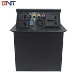 Aluminum Alloy  Furniture Flip Up Multimedia Jack  With 1*MIC  Configuration for sale