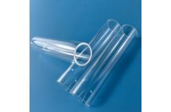 China High Purity Quartz Glass Tube For Optical Fiber Large diameter supplier