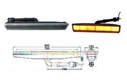China LPG NG Powder Coating Oven Gas Burner Heater IR Radiant Infrared Heating supplier