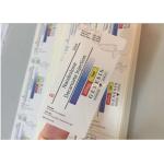 Nand Decanoate Glass Vial Labels Square Shape Glossy Lamination Surface for sale