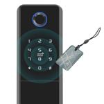 Keyless Biometric Fingerprint Recognition Tuya Smart Lock With CE FCC Certificate for sale