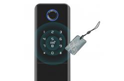 China Keyless Biometric Fingerprint Recognition Tuya Smart Lock With CE FCC Certificate supplier