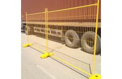 China Power Coated Movable Temporary Fence 6x10ft Welded Fencing Simple Structure supplier