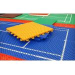 Moisture Proof Interlocking Sports Tiles PP Badminton Court Floor for sale