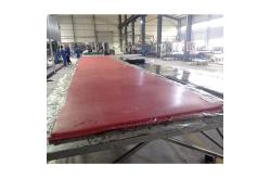 China Tear Resistant Rubber Chute Liners 10m Rubber Lining Sheet For Mining Equipment supplier