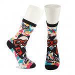 Adults  OEM Service  Breathbale Eco-friendly Custom Made Size 3D-Printing Socks for sale