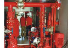 China 3D Design Skid Mounted Fire Pump For Outdoor Containerised Fire Fighting supplier