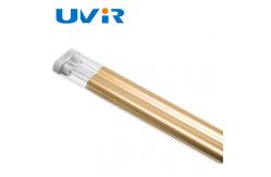 China 8x18mm Medium Wave Infrared Heating Lamp 500W  For Plastic Welding supplier