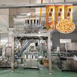 Fully Automatic Bottle Puffed Food Can Filling Machines Bugles Prawn Crackers Jar Filling Machine for sale