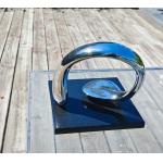 Modern Small Stainless Steel Indoor Ornaments Sculpture for sale