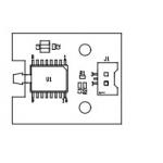 ATM Spare Parts S2 S2 Vaccum Sensor PCB  445-0755148 VACUUM SENSOR PCB ASSY for sale