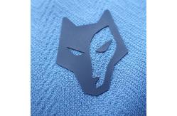 China Animals Shape 3D 7cm Heat Transfer Garment Labels Silicon Rubber Printing supplier