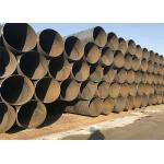 SSAW Welded Steel Pipes With API 5L Standard SGS Inspection And Wide Diameter