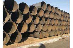 China SSAW Welded Steel Pipes With API 5L Standard SGS Inspection And Wide Diameter supplier