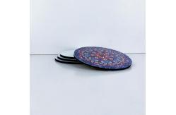 China Round Anti Slip 100x100mm Blank Cork Coasters supplier