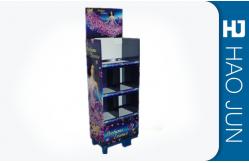 China Foldable Cardboard Display Stands For Pet Food / Pop Cardboard Store Display supplier