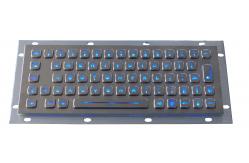China Stainless Steel Backlit USB Keyboard IP65 Industrial kiosk Keypad supplier
