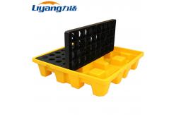 China Anti Overflow 4 Drum Spill Pallet 55 Gallon Drum Spill Containment supplier