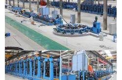 China Round Square Tube Spiral Welded Pipe Making Machine Rectangular Black supplier