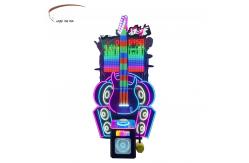 China Entertainment Attractive Design Crazy Guitar Game Machine Coin Operated supplier