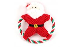 China Animated Plush Christmas Toys Santa Claus Tightly Sewn Stitches With Air Bag Inside supplier