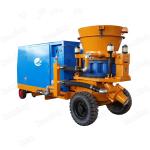 Yellow Dry Mix Shotcrete Machine for Construction Mining for sale