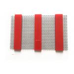 High Carbon Steel H Style Woven Self Cleaning Mesh With Polyurethane Band for sale