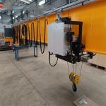 2T 15T Single Girder Overhead Crane Wireless Remote Control Mobile for sale