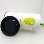 Custom Logo Metal Lid Paper Composite Cans 99mm Inner Diameter 120mm Height for sale