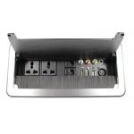 OEM Cable Cubby Box Alloy Finishing Panel Customized Made 258*171*90mm
