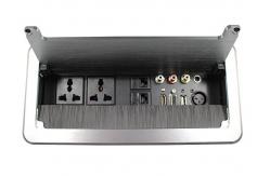China OEM Cable Cubby Box Alloy Finishing Panel Customized Made 258*171*90mm supplier