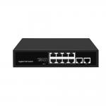 8 Port Gigabit PoE Network Switch VLAN 250-Meter AI PoE 120W Budget Unmanaged for sale