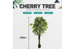 China Fire Retardant Artificial Cherry Tree Living Room Match Spring Feel 190cm supplier
