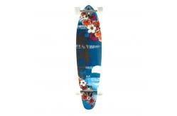 China Punked Skateboards Kicktail Tropical Night Longboard Complete Skateboard - 10 x 40 supplier