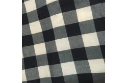 China Fashion Lightweight Polyester Fabric One Side Brushed Yarn Dyed Fabric 59 Width supplier