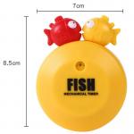 Fish Magic ABS Material Kitchen Mechanical Timer Without Battery