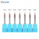 Micro Diameter End Mill With 30° Helix Angle And TiAlN Coating for sale
